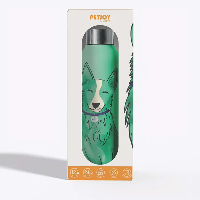 M-Pets Purrfect Luna Green Insulated Thermos 500ml