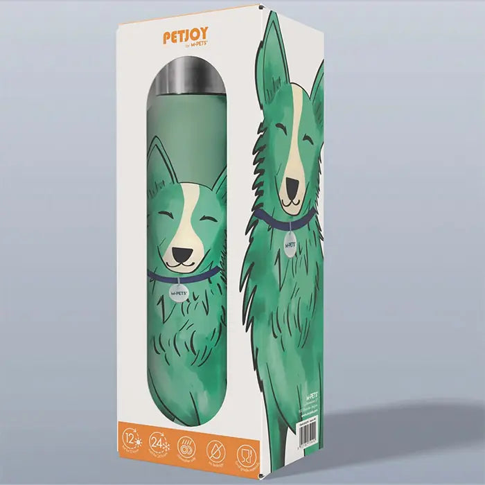 M-Pets Purrfect Luna Green Insulated Thermos 500ml
