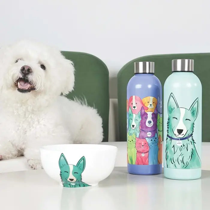 M-Pets Purrfect Luna Green Insulated Thermos 500ml