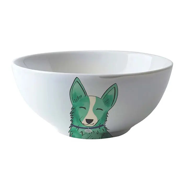 M-Pets Luna Ceramic Pet Bowl with Stylish Patterns 550ml