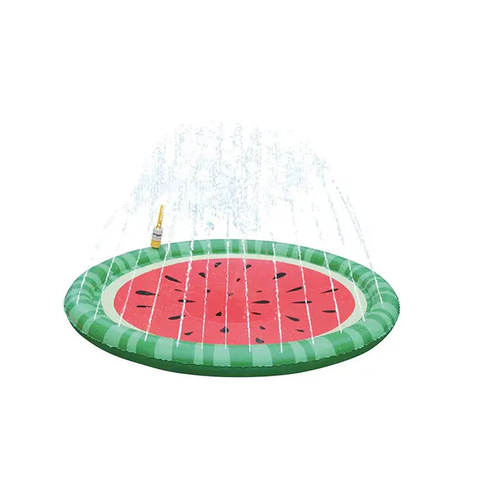M-Pets Splash Aqua Mat Watermelon Sprinkler Play Pool 100cm