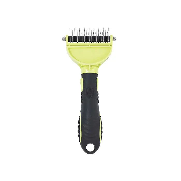 M-Pets Click And Groom Pet Dematting Comb for Cats and Dogs