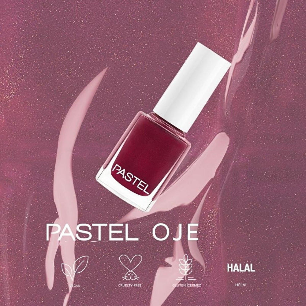 Pastel Oje 406 - Long-Lasting Nail Polish for Durable Color - view 2