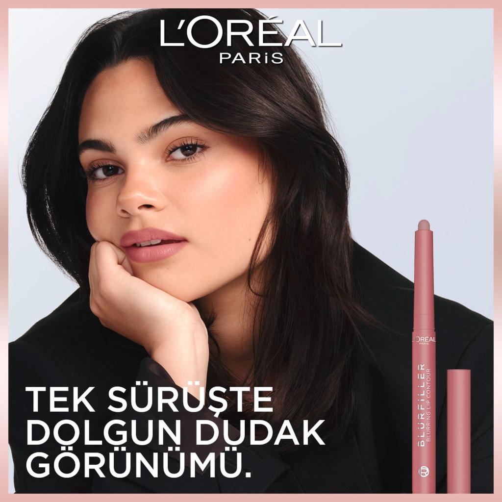 L'Oreal Paris Blurfiller Lip Liner 530 Bordeaux Bisous