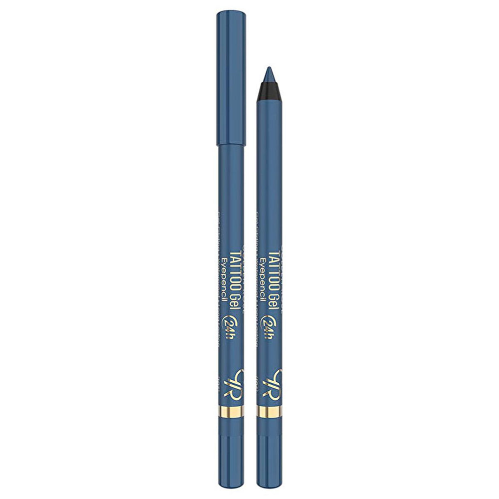 Golden Rose Long-Lasting Tattoo Gel Eye Pencil No:106 - 24 Hour Wear, Vegan, Waterproof Gel Eye Makeup - Eyeliner