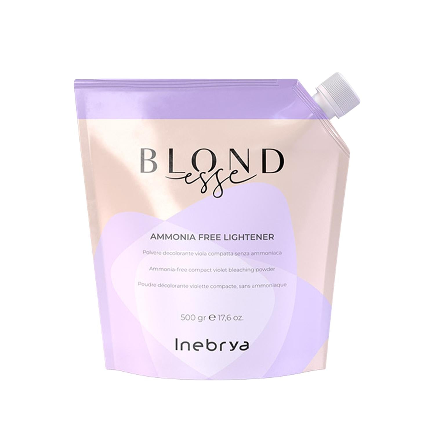 Inebrya Ammonia-free Hair Bleach - Blondesse Bleaching for Sensitive Hair, 500g Inebrya Ammonia-Free Hair Bleach - Gentle Blondesse Bleaching Ammonia-free hair bleach, Hair lightening products, Inebrya Blondesse, Professional hair care products, Sensitive scalp solutions, Gentle hair bleach, 500g hair bleach, Blond hair care, Lightened hair products, Beauty professional supplies