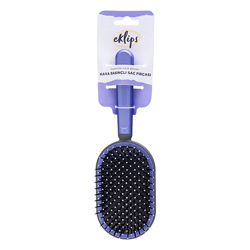 Eklips Air Cushion Hair Brush Gentle Detangling Purple