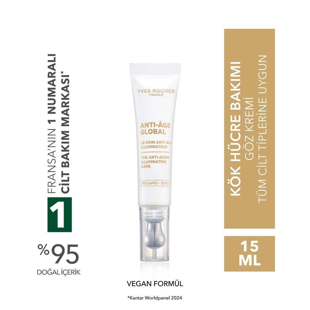 Anti Age Global Caffeine &amp; Vitamin E Eye Cream 15ml