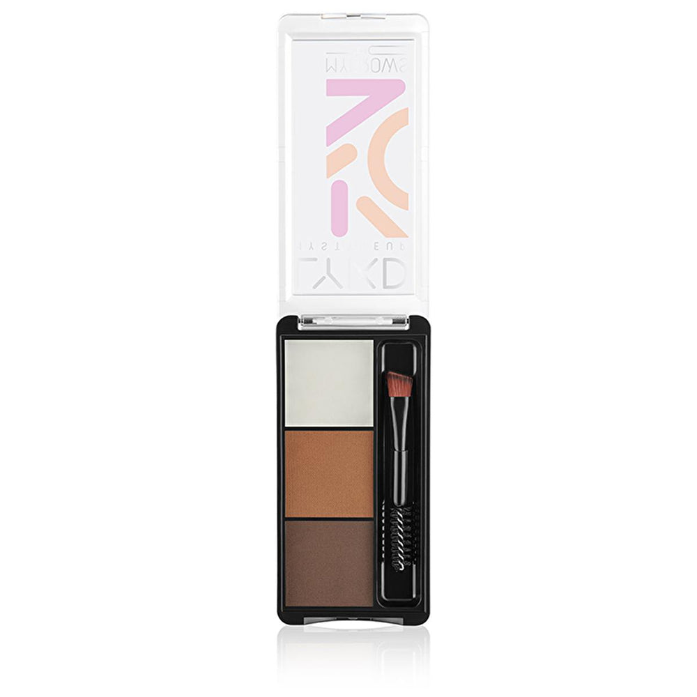 LYKD Eyebrow Kit 189 Browny - Comprehensive Brow Enhancement Solution for Fuller, Shapely Eyebrows - Eyebrow Pencil