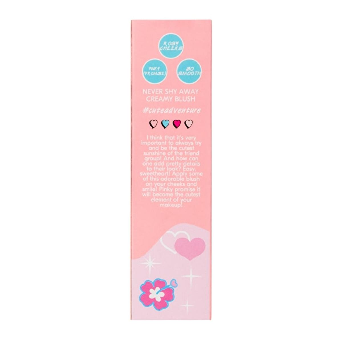 Soda Hello Kitty Cream Blush 002 Be Brave - Natural-Looking Cheek Color with High Pigmentation Hello Kitty Cream Blush - Natural Flush with High Pigmentation Hello Kitty makeup, cream blush, kawaii cosmetics, natural-looking cheek color, high pigmentation blush, makeup for sensitive skin, cute makeup products, Hello Kitty cosmetics, easy-to-apply blush, long-lasting cheek color