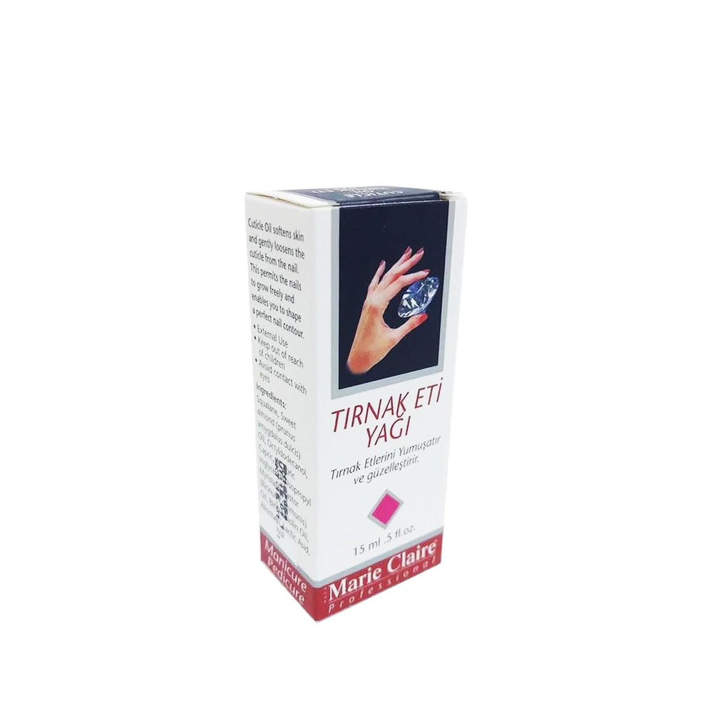 Marie Claire Nail Care Oil - Nourishing Cuticle Oil for Healthy Nails, 15ml Marie Claire Nail Care Oil for Healthy Nails nail care oil, cuticle oil, Marie Claire nail care, nail cuticle nourishment, personal grooming products, healthy nails, nail health, cuticle care, beauty products, personal care, grooming essentials, cosmetics, nail nourishment, moisturizing cuticles