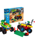 Plus Plus Go Monster Trucks 600 Piece Construction Toy Set - Enhances Creativity & Fine Motor Skills for Kids Plus Plus Go Monster Trucks 600 Piece Toy Set - Kids Building Blocks construction toy, building set for kids, monster truck toy, educational toy, creative play set, 600-piece puzzle set, Plus Plus, building blocks, kids toys, educational toys, monster trucks, creativity toys