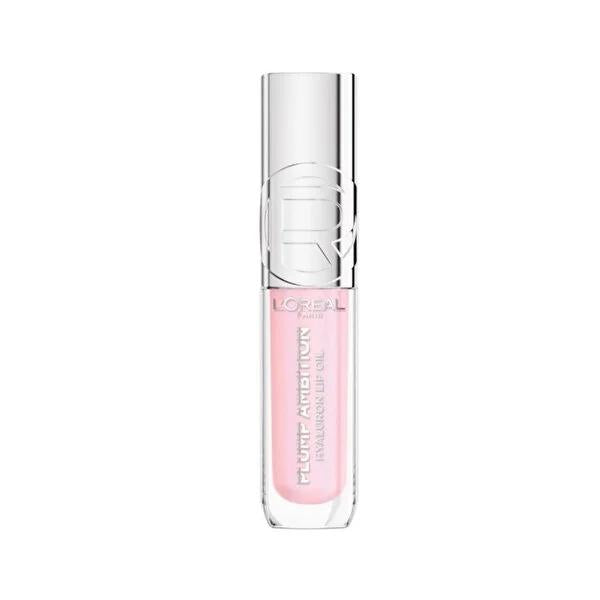 L'Oréal Paris Plump Ambition Hyaluron Lip Oil - 24-Hour Moisturizing Hyaluronic Acid Lip Care for Dry, Chapped Lips L'Oréal Paris Hyaluron Lip Oil - 24Hr Moisturizing Lip Care Hyaluron Lip Oil, L'Oréal Paris Plump Ambition, Lip care product, Moisturizing lip oil, Hyaluronic acid lip care, Lip moisturizer, Dry lip solution, Chapped lip care, Cosmetic lip oil, Vanilla oil lip care, Non-sticky lip oil