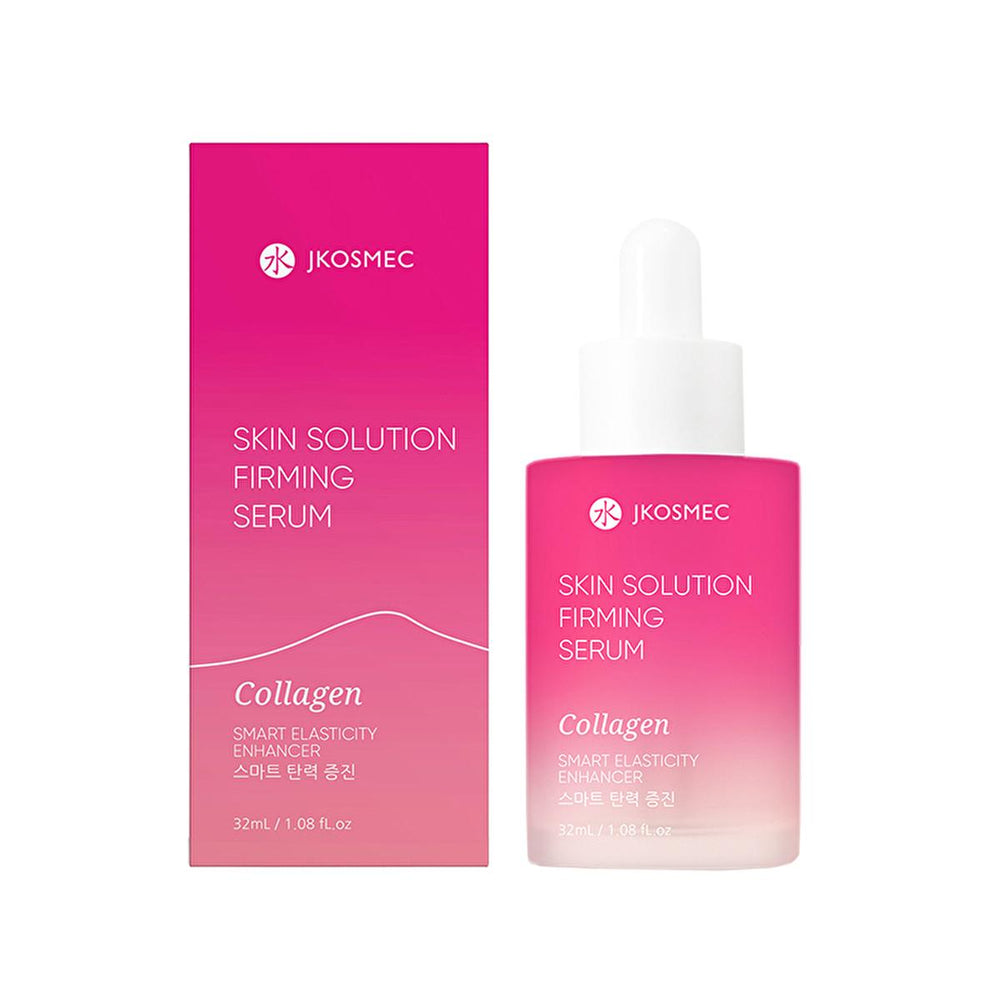 JKosmec Collagen Firming Serum - Lightweight, Non-Sticky Face Serum for Skin Elasticity & Brightening - Face Serum