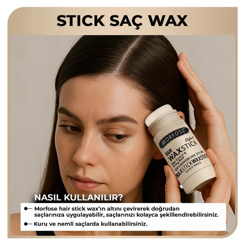 Morfose Stick Hair Wax for Strong Hold & Shine 55g