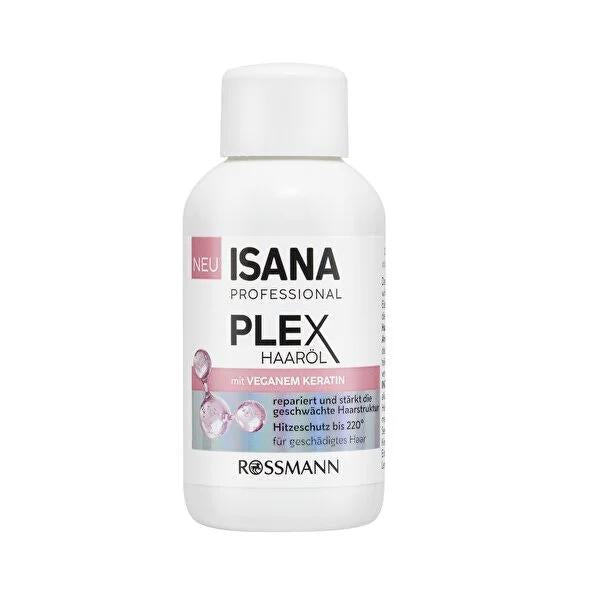 Isana Professional Plex Hair Care Oil - Nourishing, Heat Protecting, Dermatologically Tested - 1.69 fl oz Isana Professional Plex Hair Oil - Nourishing & Heat Protecting hair care oil, plex hair treatment, heat protection hair oil, dermatologically tested hair care, Isana Professional Plex, hair nourishment, hair repair, heat styling protection, hair care products, hair oil benefits, healthy hair solutions, hair protection, hair smoothing, frizz reduction, manageable hair, resilient hair, sensitive scalp ca