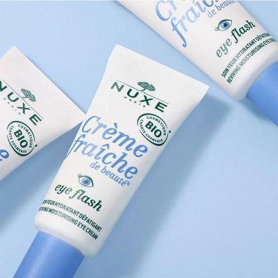 nuxe eye care cream 15ml packaging, applying nuxe eye cream, nuxe eye cream texture Nuxe Eye Care Cream - Hydrating & Soothing | 0.5 fl oz Nuxe Eye Care Cream - Hydrating & Soothing | 0.5 fl oz eye-care, nuxe, hydrating-cream, soothing-eye-cream, dark-circle-reducer, sensitive-skin, anti-fatigue, moisturizing, skincare, ai-generated