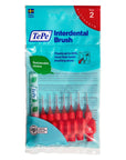 TePe Interdental Brush 0.5mm Red for Plaque Removal 8-Pack