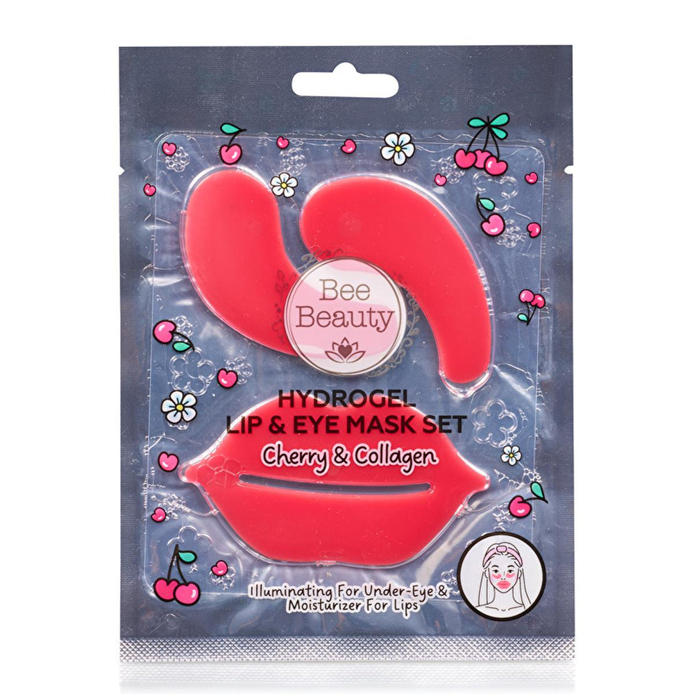 Bee Beauty Hidrojel Dudak ve Göz Maske Seti - Nemlendirici, Besleyici ve Aydınlatıcı Cilt Bakımı - Face Cream