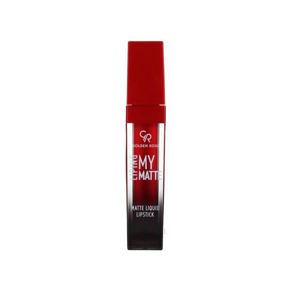 Golden Rose Matte Lipstick - Long Lasting Liquid Lip Color for Vibrant Look - image 3