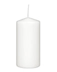 Rubin Licht White Pillar Candle for Home Decor 120x60 mm
