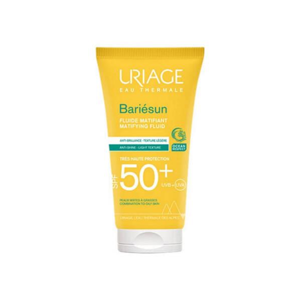 Uriage Bariesun SPF50 Matte Fluid: High Protection Sunscreen for Oily Skin - Non-Greasy UVA/UVB Defense & Shine Control (50ml) Uriage SPF50 Matte Sunscreen: Oily Skin Protection & Shine Control SPF50 sunscreen, Matte sunscreen, Sunscreen for oily skin, Uriage sunscreen, Facial sunscreen SPF50, Non-greasy sunscreen, High protection sunscreen, UVA UVB protection, Sunscreen for combination skin, Daily sunscreen, Sunscreen, Facial Sunscreen, Oily Skin, Combination Skin, Shine Control, Lightweight, Fast Absorpti