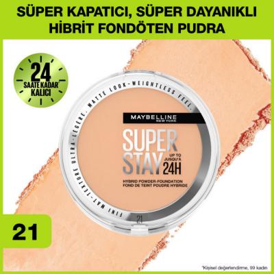 Maybelline Superstay: 24H Hybrid Powder Foundation - Vegan, Water Resistant, Matte Finish & Flawless Coverage Maybelline Superstay: Hybrid Powder Foundation - 24H Matte Vegan hybrid powder foundation, long lasting foundation, matte finish foundation, vegan powder foundation, water resistant foundation, Maybelline Superstay, 24 hour wear foundation, oil control foundation, foundation, powder, makeup, cosmetics, long-wearing, vegan, cruelty-free, matte, oil control, flawless coverage, water resistant, sweat p