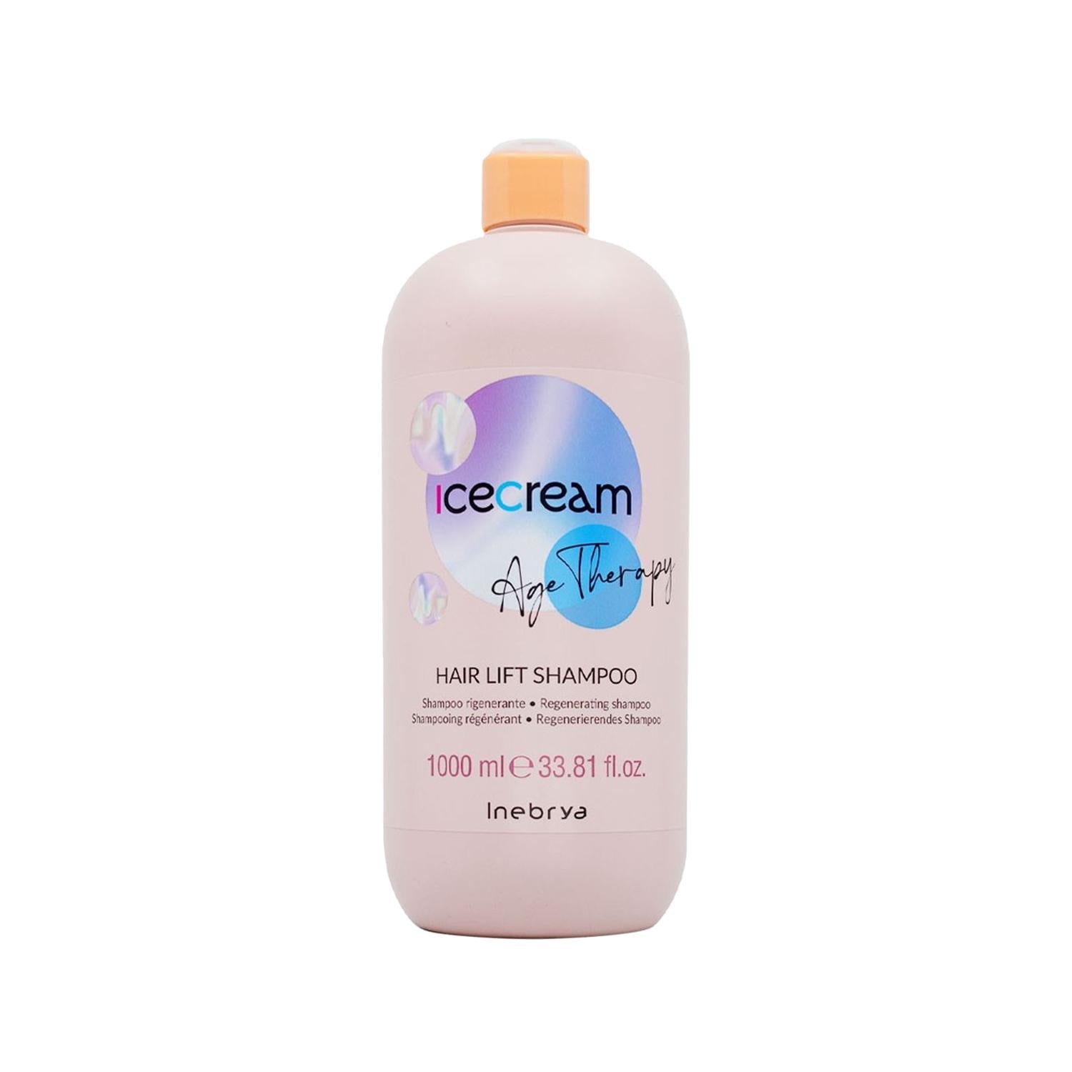 Inebrya Anti-Aging Shampoo, Ice Cream Age Therapy Hair Lift - 1000ml Nourishing & Anti-Aging Benefits Inebrya Anti-Aging Shampoo - Nourishing Hair Care Anti-Aging Shampoo, Hair Care Products, Nourishing Shampoo, Inebrya Ice Cream, Yaşlanma Karşıtı Şampuan, Hair Nourishment, Anti-Aging Hair Care, Hair Rejuvenation, Long-Lasting Shampoo, Value for Money, Healthy Hair, Vibrant Hair