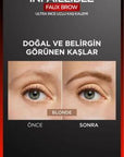 L'Oreal Paris Infaillible Faux Brow: Ultra-Fine Blonde Eyebrow Pencil for Natural, Long-Lasting Definition | Precise Brow Filler & Definer L'Oreal Blonde Eyebrow Pencil | Ultra-Fine Tip, Natural Definition eyebrow pencil, blonde eyebrow pencil, ultra fine eyebrow pencil, long lasting eyebrow pencil, natural looking eyebrows, eyebrow filler, brow definer, Loreal eyebrow pencil, blonde brow pencil, thin eyebrow pencil, eyebrow makeup, blonde brows, fine tip brow pencil, smudge-proof eyebrow pencil, easy to ap
