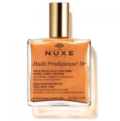 nuxe huile prodigieuse or gold shimmer dry oil 100ml, nuxe dry oil for skin and hair care Nuxe Huile Prodigieuse Or - Gold Shimmer Dry Oil | 100ml Nuxe Huile Prodigieuse Or - Gold Shimmer Dry Oil | 100ml nuxe, dry-oil, gold-shimmer, skin-care, hair-care, natural-ingredients, moisturizer, luxury-beauty, multi-purpose, ai-generated