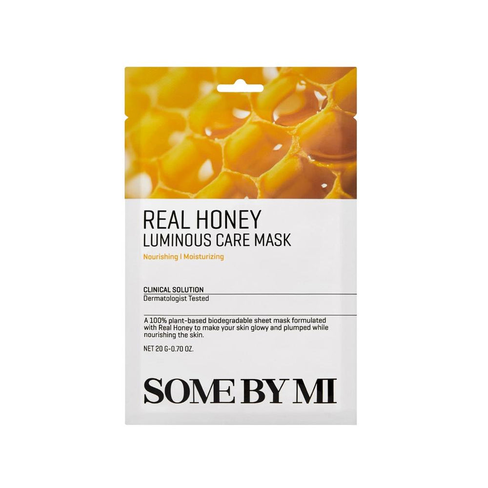 Some By Mi Honey Luminous Care Mask Sheet for Radiant Skin 20g