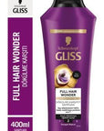 Gliss Full Hair Wonder Anti-Hair Loss Shampoo: Strengthens, Volumizes Thin Hair with Biotin & Collagen - 400ml Gliss Anti-Hair Loss Shampoo: Thicker, Fuller Hair with Biotin hair loss shampoo, anti-hair loss shampoo, shampoo for thinning hair, biotin shampoo, collagen shampoo, hair strengthening shampoo, shampoo for weak hair, hair volume shampoo, shampoo with biotin collagen, hair loss prevention shampoo, hair loss, thinning hair, weak hair, fine hair, biotin, collagen, herbal proteins, vitamin complex, ha
