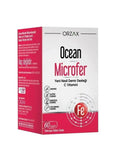 Ocean Microfer Iron Supplement - 60 Capsules for Iron Deficiency & Anemia Relief - Vitamin & Supplement