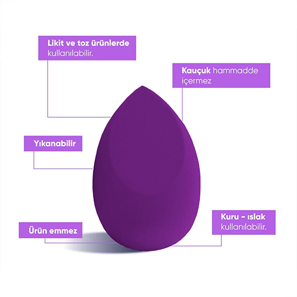 Görkito Makeup Sponge - Versatile Beauty Blender for Flawless Makeup Application - Makeup Brush
