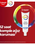Colgate Total Profesyonel Beyazlık Beyazlatıcı Diş Macunu - Advanced Whitening Toothpaste for Sensitive Teeth Colgate Total Whitening Toothpaste for Sensitive Teeth Colgate Total, Whitening toothpaste, Oral care with Zinc and Arginine, Sensitive teeth toothpaste, Anti-plaque and tartar toothpaste, Advanced whitening formula, Long-lasting protection, Oral hygiene, Toothpaste for sensitive teeth, Professional whitening toothpaste, Colgate oral care, Zinc toothpaste, Arginine toothpaste