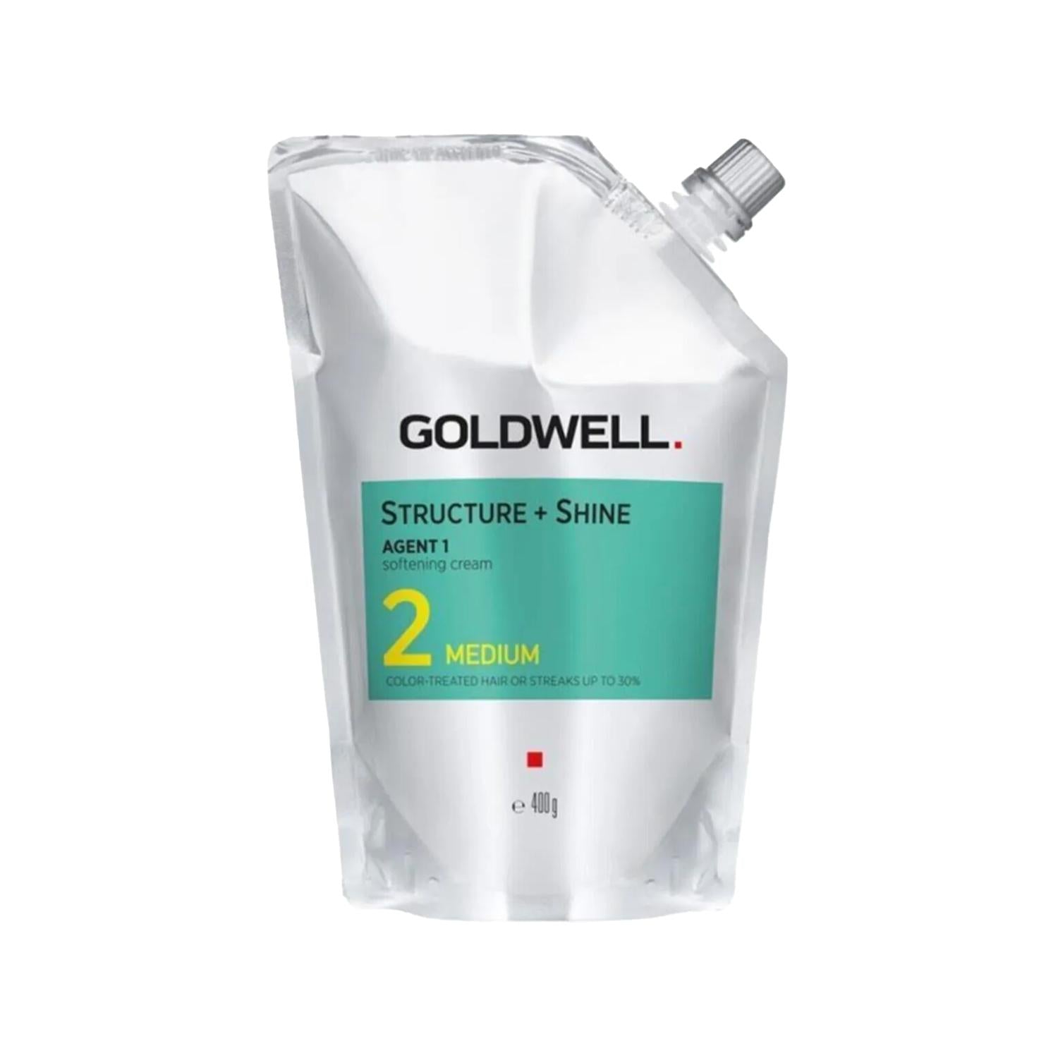 Goldwell Hair Straightening Cream for Colored or Bleached Hair - Permanent Straightening, 400g Medium Formula Goldwell Hair Straightening Cream for Colored Hair hair straightening cream, permanent hair straightening, colored hair care, bleached hair straightening, Goldwell hair products, hair care, hair straightening treatment, professional hair care, long-lasting straightening, salon-quality hair