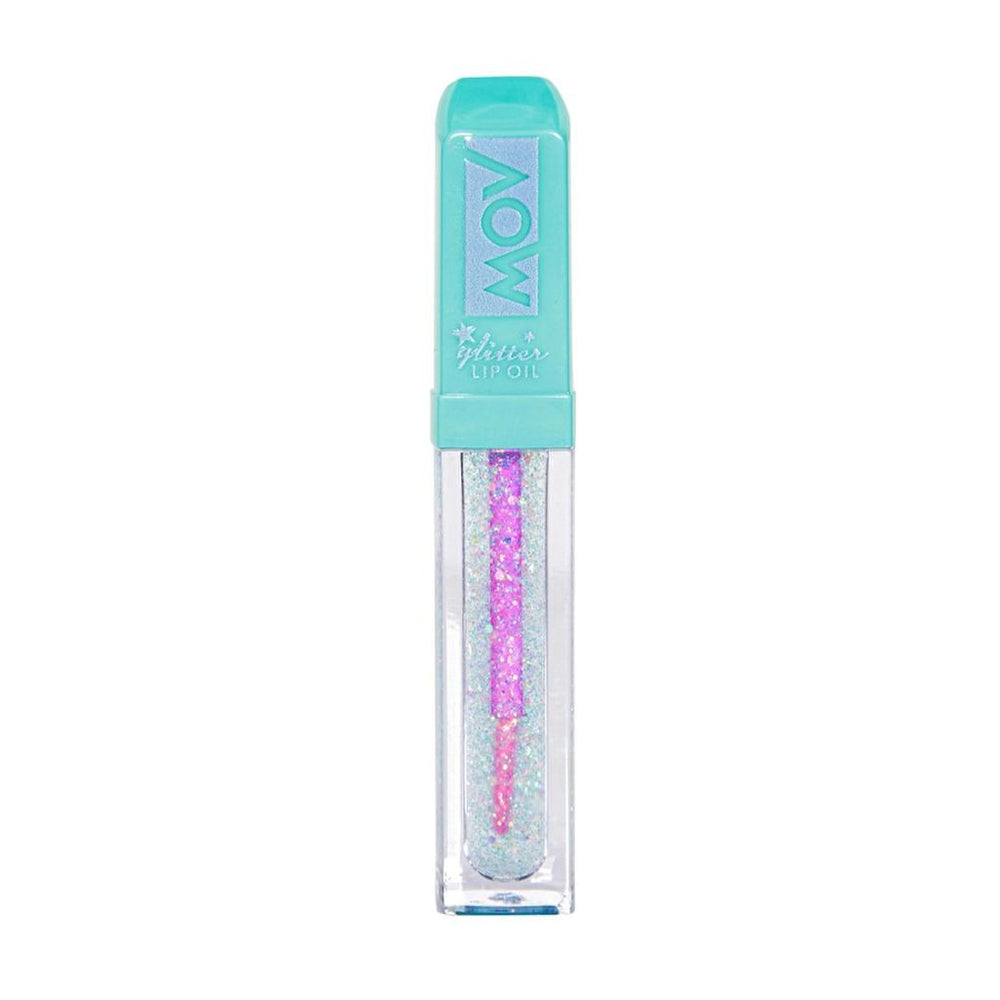 Mov Glitter Lip Gloss No 1 Green Sparkling Lip Shine