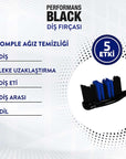 Signal Manual Toothbrush Performance Black - Soft Bristle, Ergonomic Design for Gentle Gum Care - view 5