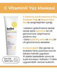 Bolbe 2% Vitamin C Cream Mask for Brightening & Tone Evening 50ml