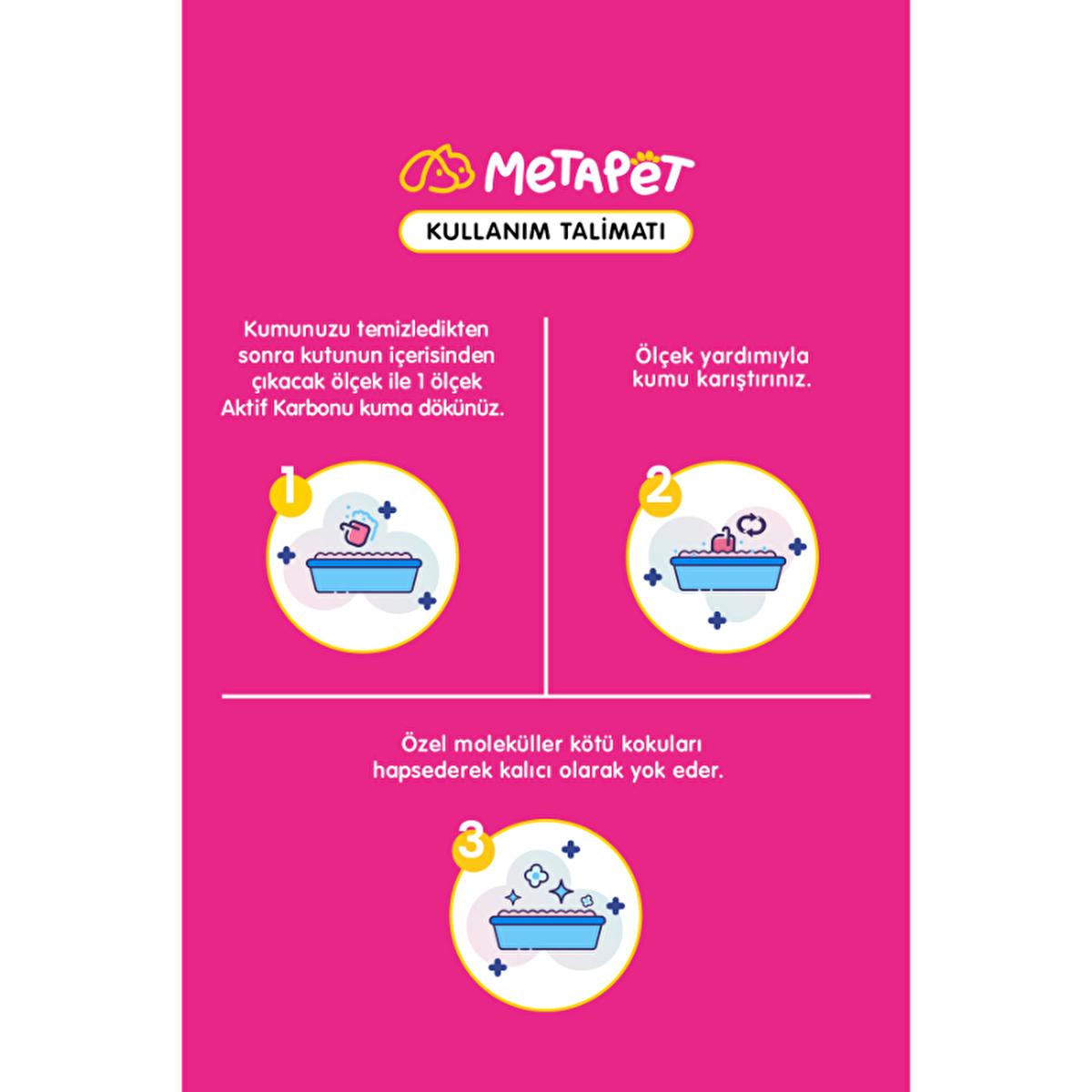Metapet Natural Cat Litter Odor Absorber with Activated Carbon - 420g Natural Cat Litter Odor Absorber - Metapet natural cat litter odor absorber, activated carbon cat litter, odor control for cat litter, coconut shell cat litter product, pet hygiene products, cat litter odor eliminator, natural pet products, eco-friendly cat litter solutions, long-lasting odor control, parfum-free cat litter products, cat owners, pet care, natural odor eliminator, cat litter box solutions