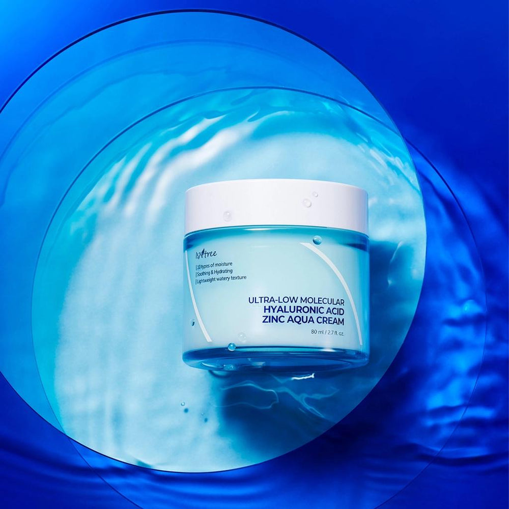 Isntree Ultra-Low Molecular Zinc Face Cream for Hydration 80ml