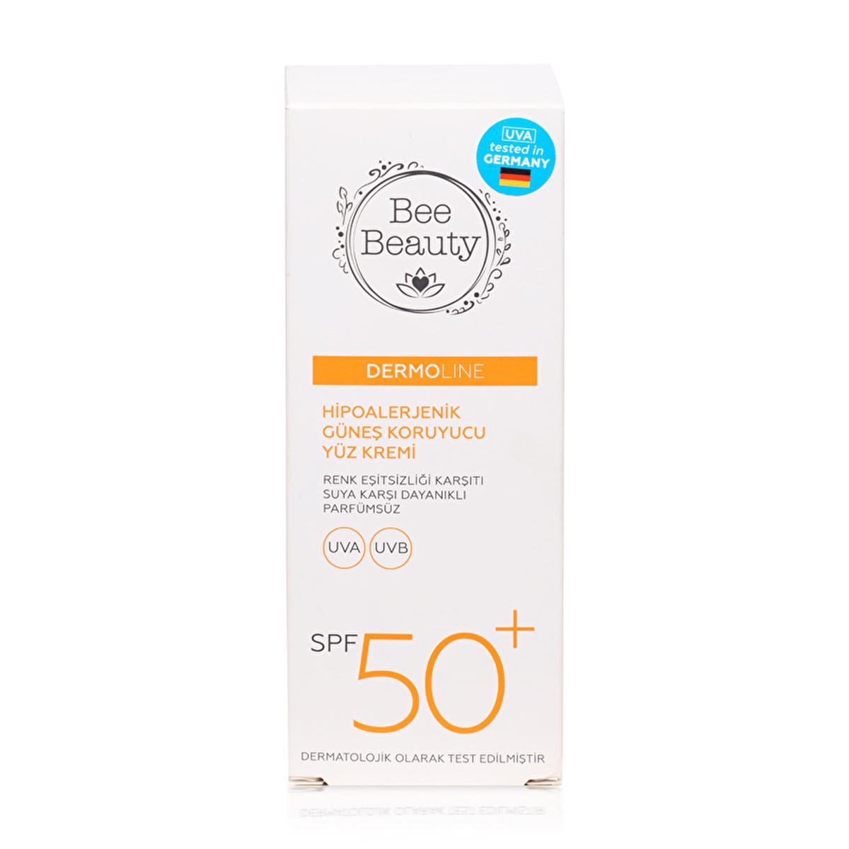 Bee Beauty Hypoallergenic Sunscreen Face Cream SPF50+ - Anti-Aging Sun Protection for Sensitive Skin Bee Beauty Hypoallergenic Sunscreen Face Cream SPF50+ hypoallergenic sunscreen, face cream SPF50+, UV protection face cream, anti-aging sun care, sensitive skin sunscreen, sun protection, skincare, cosmetics, beauty products, dermatologically tested, non-comedogenic, eco-friendly packaging, sun care, facial skincare, daily sun protection