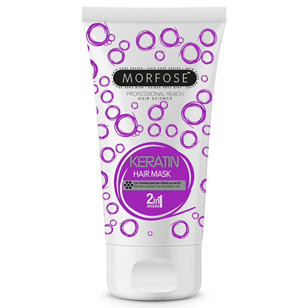 morfose keratin hair mask 50ml front view, morfose keratin hair mask 50ml application process, morfose keratin hair mask 50ml texture Morfose Keratin Hair Mask - Nourishing Treatment for Damaged Hair | 50 ml Morfose Keratin Hair Mask - Nourishing Treatment 50ml morfose, keratin-hair-mask, hair-care, damaged-hair-treatment, nourishing-hair-mask, deep-conditioning, smooth-hair, hair-repair, ai-generated, 50ml