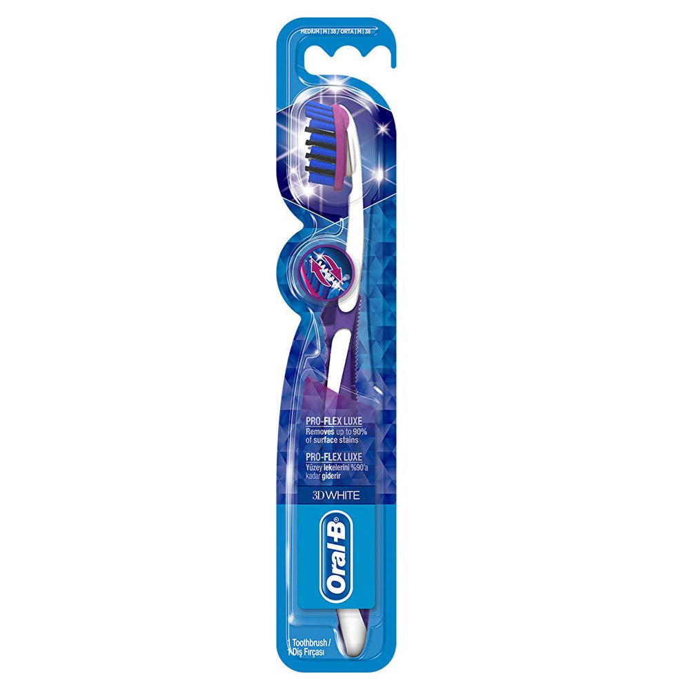 Oral-B Manual Toothbrush for Effective Oral Hygiene & Teeth Whitening - Gentle on Gums, Tough on Stains - Toothpaste