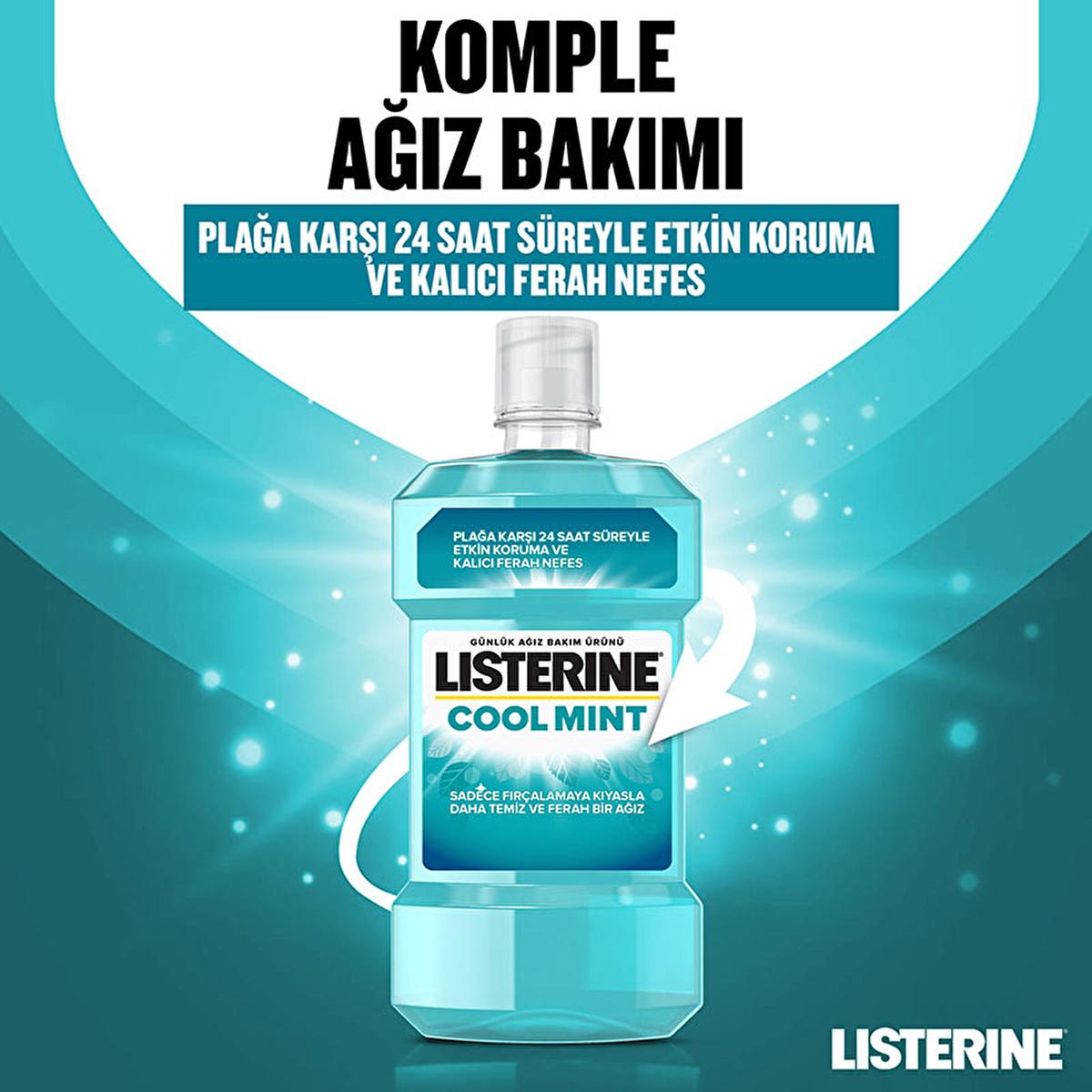 listerine-cool-mint-mouthwash-500ml-bottle, listerine-cool-mint-mouthwash-open-top Listerine Cool Mint Mouthwash - Reduces Plaque & Freshens Breath | 16.9 fl. oz. Listerine Cool Mint Mouthwash - 24 Hour Protection listerine, mouthwash, cool-mint, oral-care, plaque-reduction, fresh-breath, daily-use, mint-flavor, 500ml, ai-generated