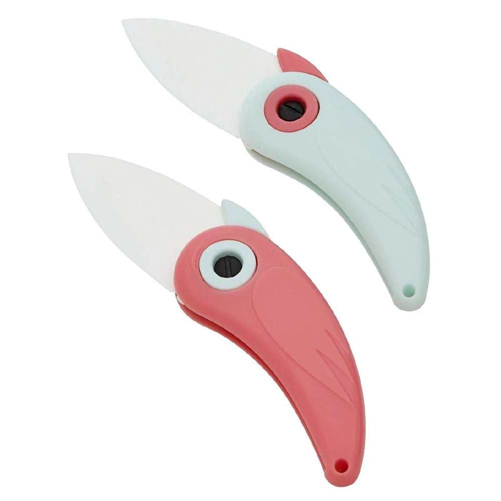 Foldable Ceramic Vegetable Knife Set 2-Piece