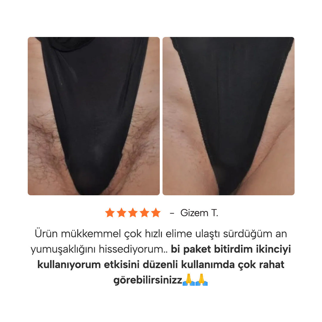 Epify Superfruit Papaya Gel before and after hair removal