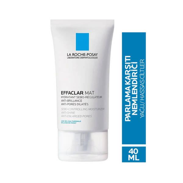 La Roche Posay Effaclar Mat Anti-Shine Moisturizer for Oily Skin - Mattifying, Hydrating, Minimizes Pores - 40ml - image 6