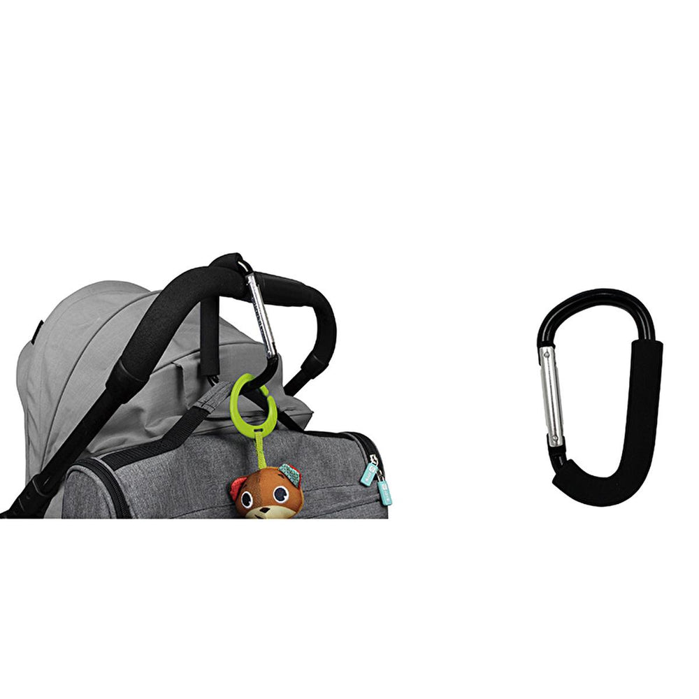 Babyjem - Durable Baby Stroller Hook with Anti-Slip Foam - Organize Essentials Effortlessly - Baby Care