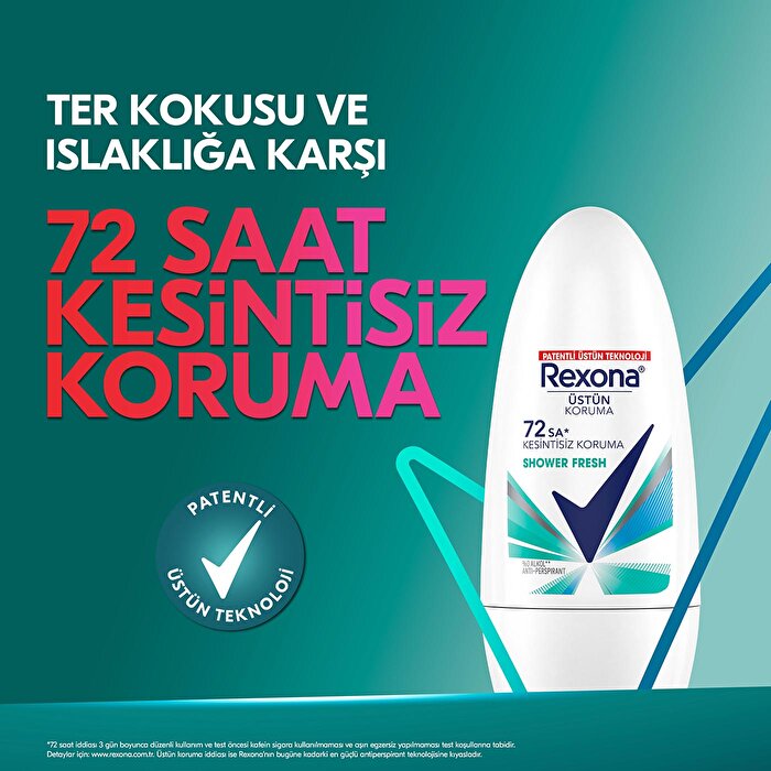 Rexona Women's Roll On Deodorant Shower Fresh 1.7oz - 72 Hour Protection - view 3